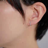 440 Basic - ダイヤモンド フープピアス 10-1.8 (0.16ct)