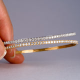 440 Basic ダイヤモンド バングル 1ct エタニティ ダイヤモンド