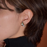 Murmur - South Sea Baroque Pearl Earrings Platinum MME25