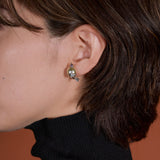 Murmur - South Sea Baroque Pearl Earrings Platinum MME25