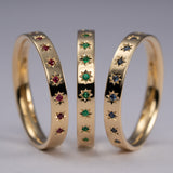440 Basic - Happy Ring (July Ruby)