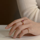Tutu - Ruby Ring