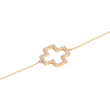 Luuk - Open Cross Bracelet (Sold Out)